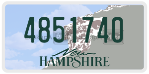 4851740  license plate in NH
