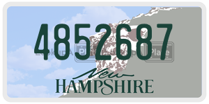 4852687  license plate in NH