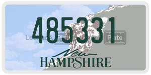 485331  license plate in NH
