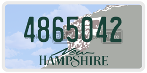 4865042  license plate in NH