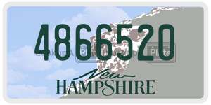 4866520  license plate in NH