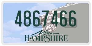 4867466  license plate in NH