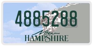 4885288  license plate in NH