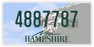 4887787  license plate in NH