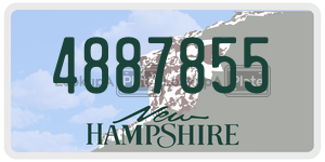 4887855  license plate in NH