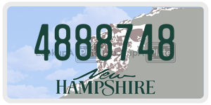 4888748  license plate in NH