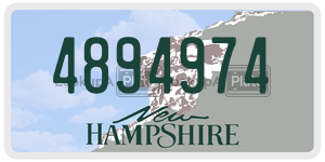 4894974  license plate in NH