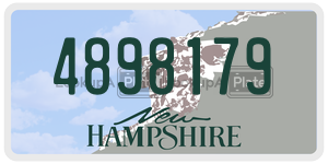 4898179  license plate in NH