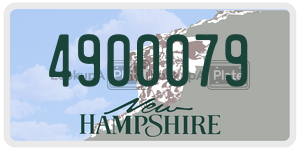 4900079  license plate in NH