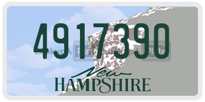 4917390  license plate in NH
