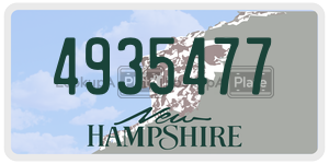 4935477  license plate in NH