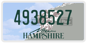 4938527  license plate in NH