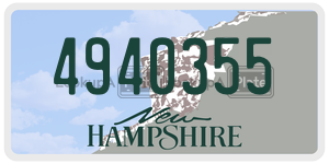 4940355  license plate in NH