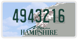 4943216  license plate in NH