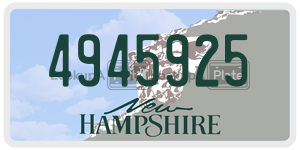 4945925  license plate in NH