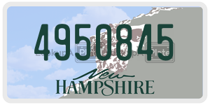 4950845  license plate in NH