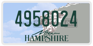 4958024  license plate in NH