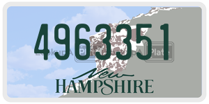 4963351  license plate in NH