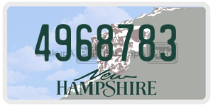 4968783  license plate in NH