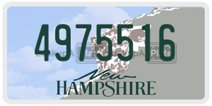 4975516  license plate in NH