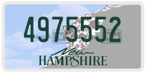 4975552  license plate in NH