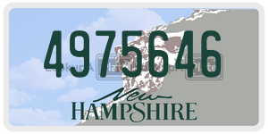 4975646  license plate in NH