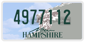 4977112  license plate in NH