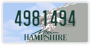 4981494  license plate in NH