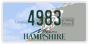 4983  license plate in NH