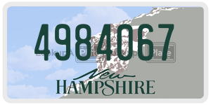 4984067  license plate in NH