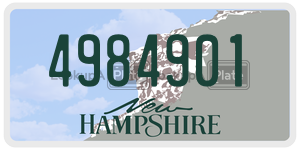 4984901  license plate in NH