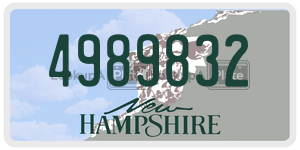 4989832  license plate in NH