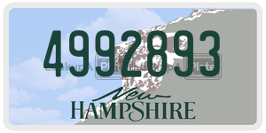 4992893  license plate in NH