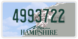 4993722  license plate in NH