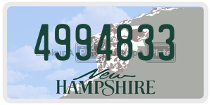 4994833  license plate in NH
