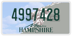 4997428  license plate in NH