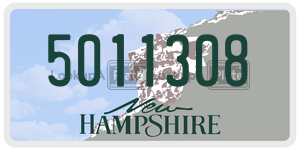 5011308  license plate in NH