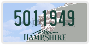 5011949  license plate in NH