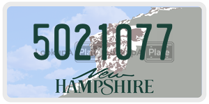 5021077  license plate in NH