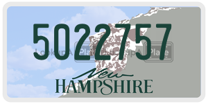 5022757  license plate in NH