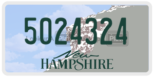 5024324  license plate in NH
