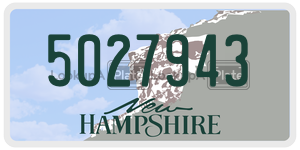 5027943  license plate in NH