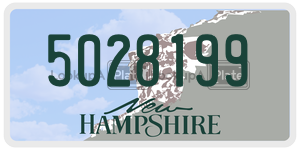 5028199  license plate in NH