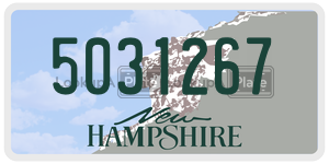 5031267  license plate in NH