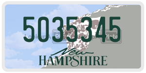 5035345  license plate in NH