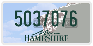 5037076  license plate in NH