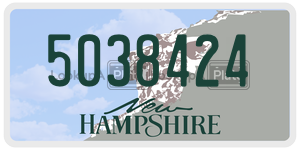 5038424  license plate in NH