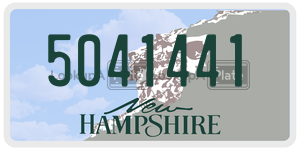 5041441  license plate in NH