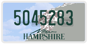 5045283  license plate in NH