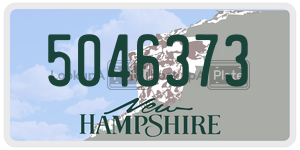 5046373  license plate in NH